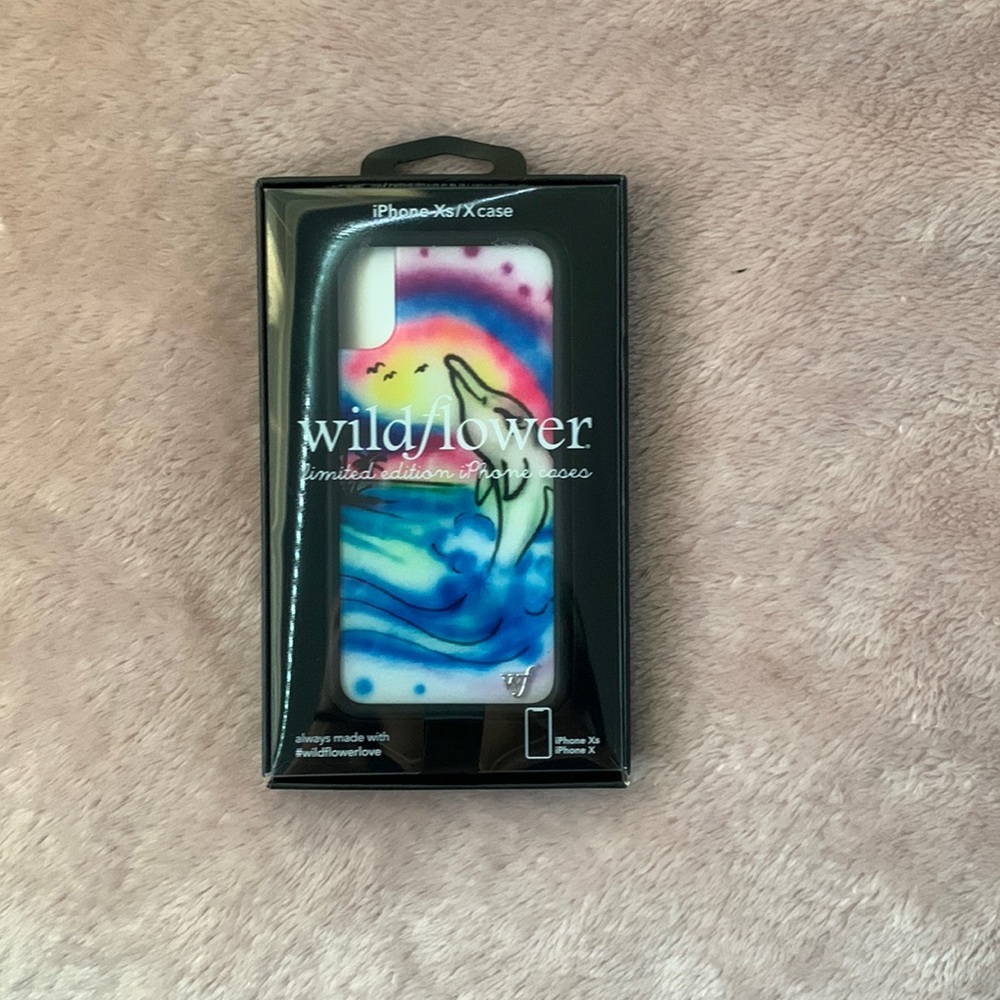 Brand new wildflower phone case for a X/XS iPhone